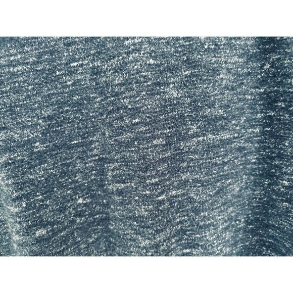 J.Crew Cotton Crewneck Blue Heather Crewneck Size Med Long Sleeve - Picture 5 of 6